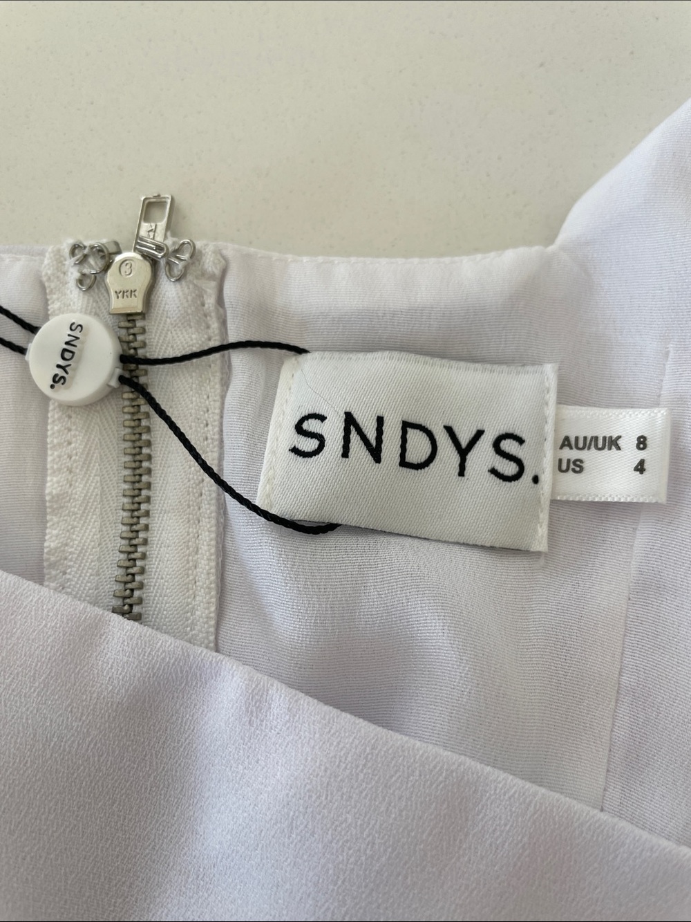 NWT SNDYS Zanita White Crop Top Tank | 4 - Picture 6 of 15